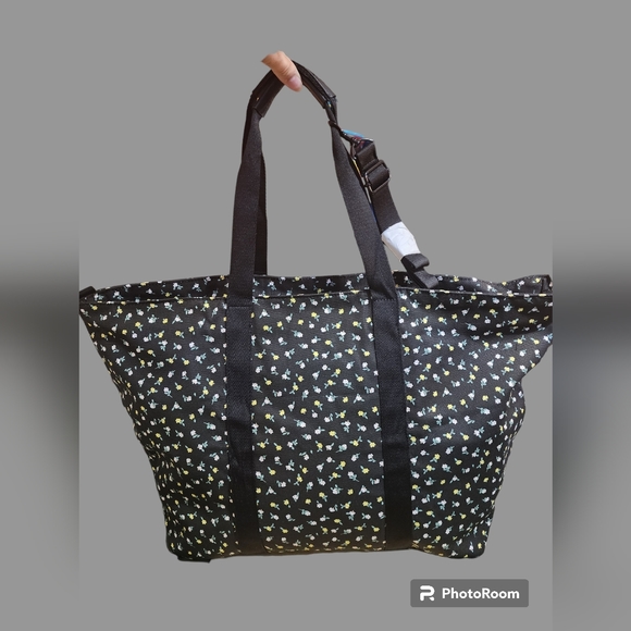 Victoria Secret Daisy Florial Pattern Tote Large Bag Brand New - Picture 5 of 9
